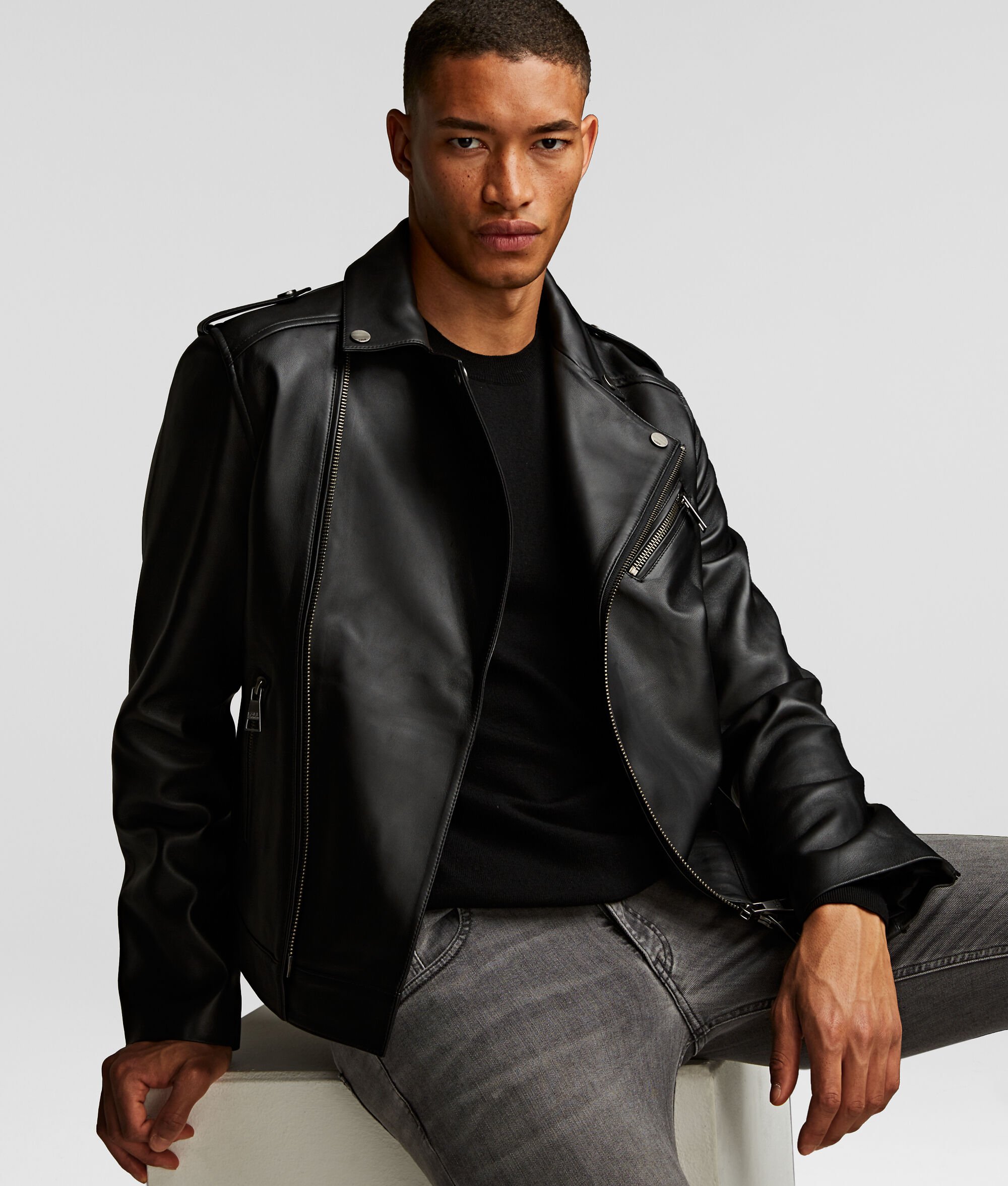 (image for) User-Centric LEATHER BIKER JACKET